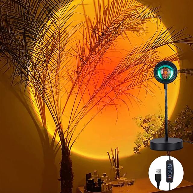 Ces lampes populaires sur TikTok recréent un coucher de soleil dans votre  chambre
