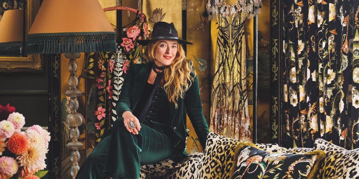 Take a tour of fashion designer Alice Temperley’s eclectic Regency manor house