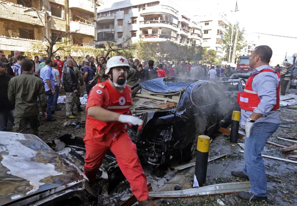 Suicide blasts in Beirut