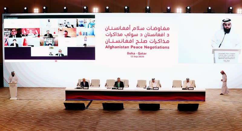 FILE PHOTO: Doha hosts intra-Afghan talks