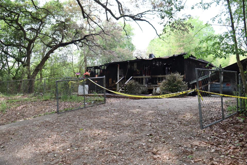 A Sanders Street home in Pineville was gutted early March 26 by a fire that's been ruled an arson. One person was killed, and two more were injured, according to police.