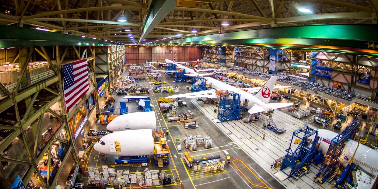 Boeing 787 Everett Factory