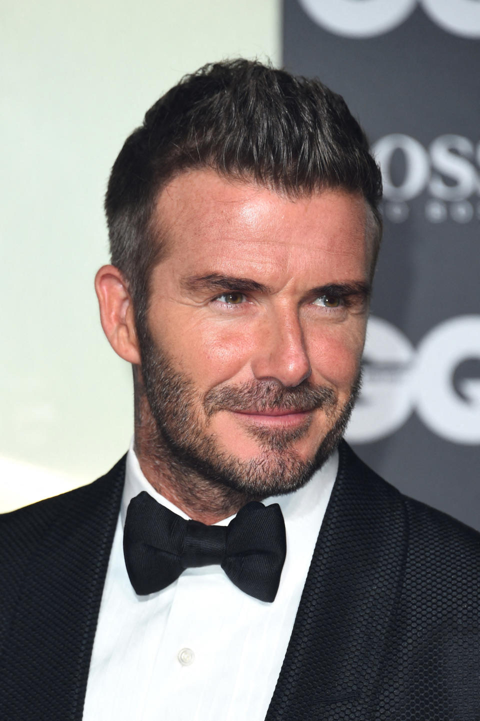 David Beckham et ses cheveux courts