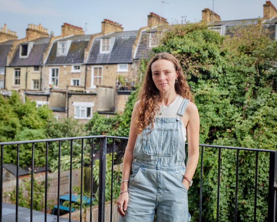 Hannah Churchill points out that London rents are increasing far beyond  wages (Juliet Murchy)