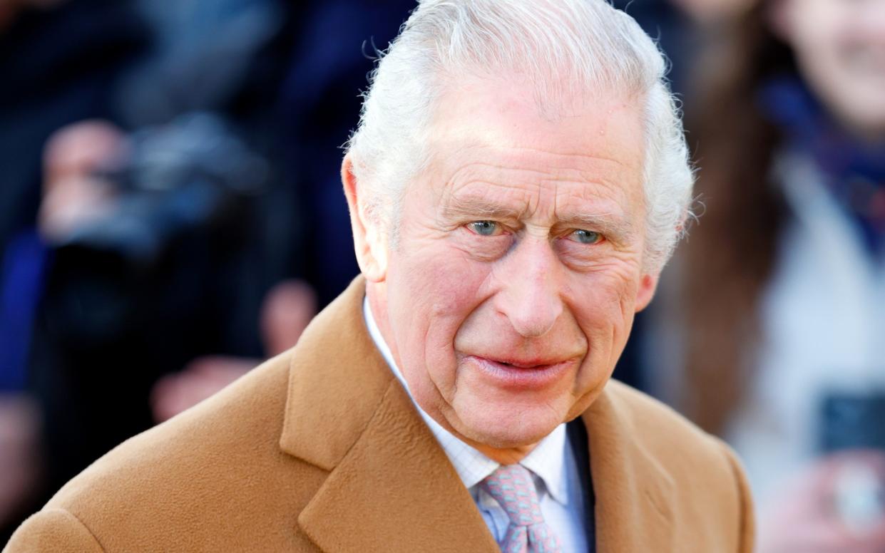King Charles III attends Sunday Service at St Lawrence's Church in his first official engagement since revelations from the Duke of Sussex’s memoir emerged - Max Mumby