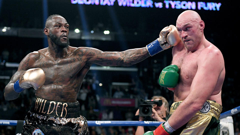 Talks are ongoing to make a Fury rematch with Wilder happen. Pic: Getty