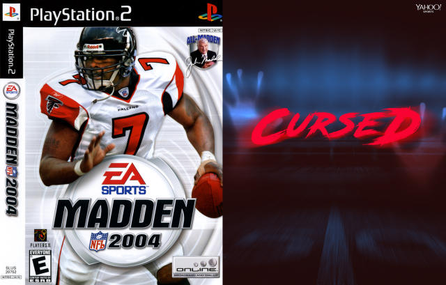 The year after Michael Vick was on the cover of Madden NFL 04