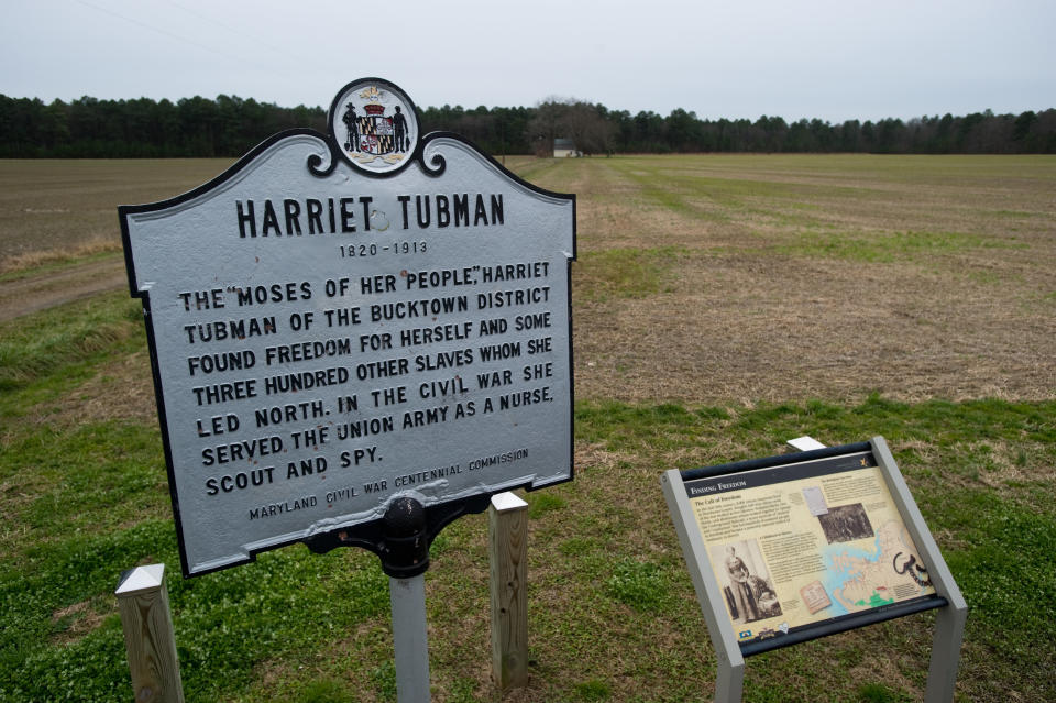 Harriet Tubman historic site in Dorchester County, Maryland. (Photo: VW Pics via Getty Images)