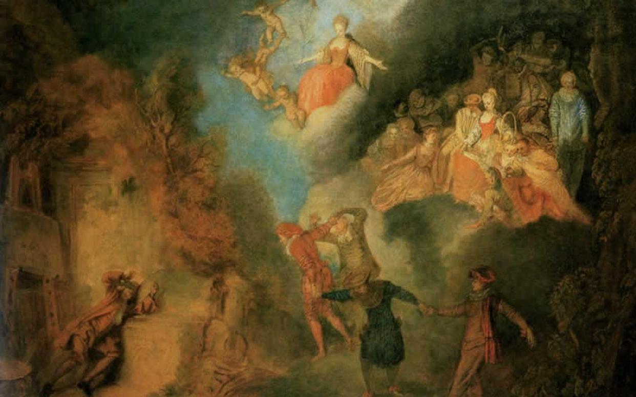 Le Rêve de L'Artiste, a £6 million painting by the influential 18th century Frenchman Jean-Antoine Watteau