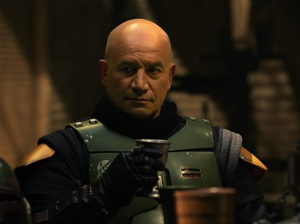 Boba Fett (Temuera Morrison) in Lucasfilm’s ‘The Book of Boba Fett' (Francois Duhamel / Lucasfilm Ltd)