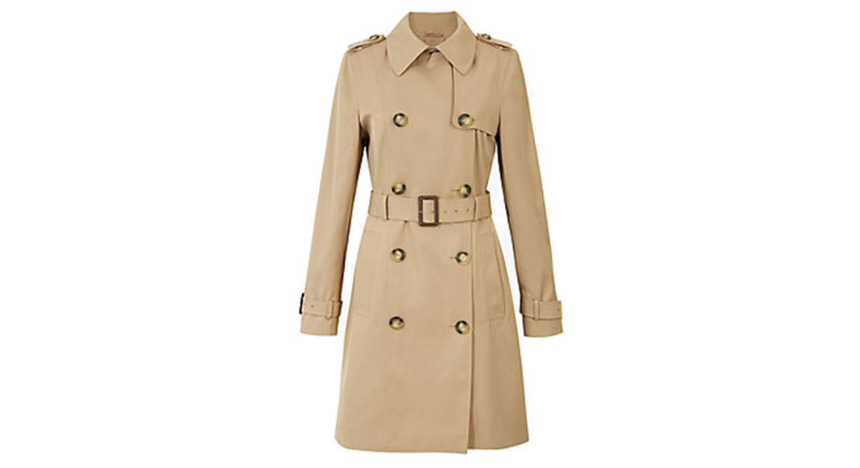 Double Breasted Trench Coat 