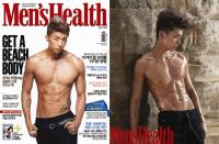 2PM′s Wooyoung Shows Off Beastly Muscles for ‘Men’s Health’