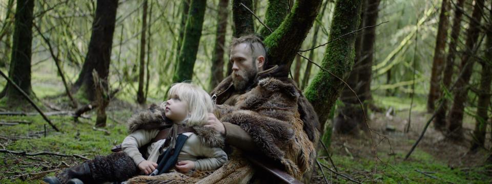 Mark Webber and his 3-year-old son Bodhi star in "The Place of No Words," an emotional adventure about life and coping with loss that takes place in the real world and a fantasy landscape with mythical creatures.