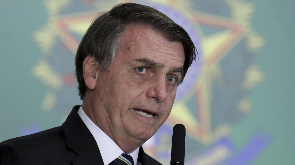 The May 14 event will be a private gala organized by the Brazilian-AmericanChamber of Commerce, a business group that plans to honor Bolsonaro as theBrazilian of the Year