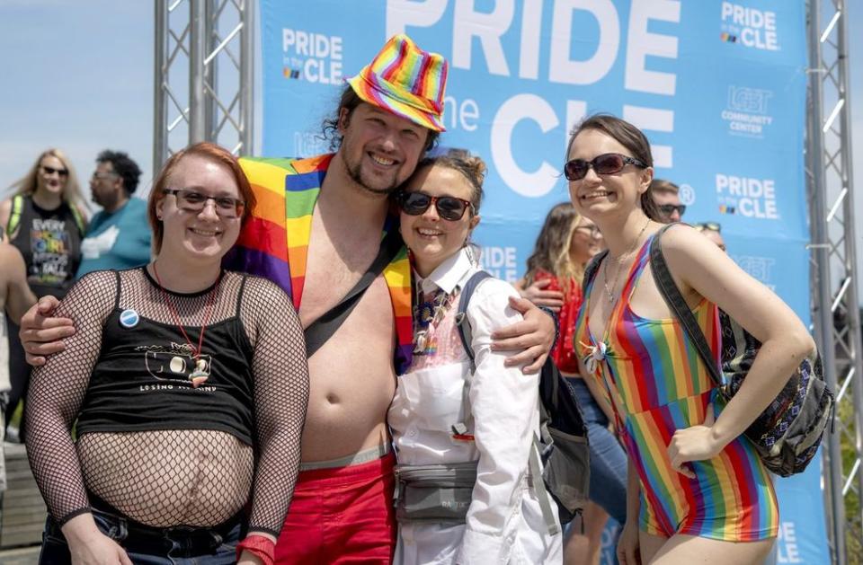 LGBTQ+ Pride Parade Celebration Festival Cleveland 2024