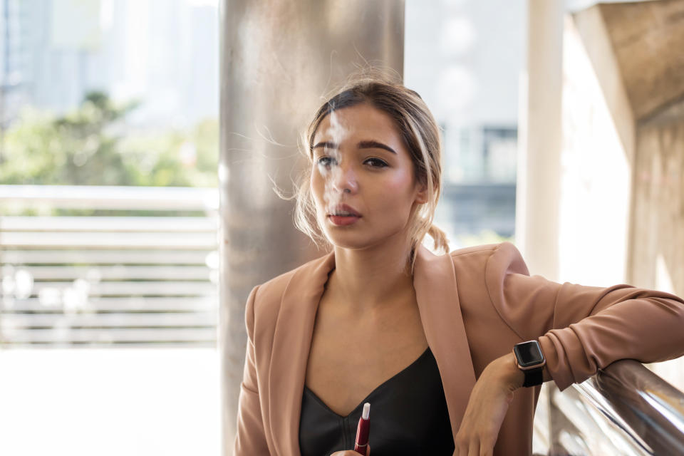 The office vaper has been irritating colleagues in 2023. (Getty Images)