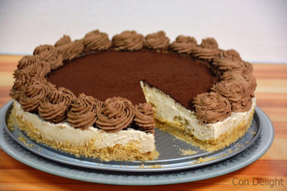 <p>A delicious Tiramisu dessert inspired by the famous Cheesecake Factory Dessert.</p><p><strong>Get the recipe: <a href="https://condelight.blogspot.com/2018/01/cheesecake-factory-tiramisu-cheesecake.html" rel="nofollow noopener" target="_blank" data-ylk="slk:Cheesecake Factory Tiramisu Cheesecake Copycat Recipe;elm:context_link;itc:0;sec:content-canvas" class="link ">Cheesecake Factory Tiramisu Cheesecake Copycat Recipe</a></strong></p>