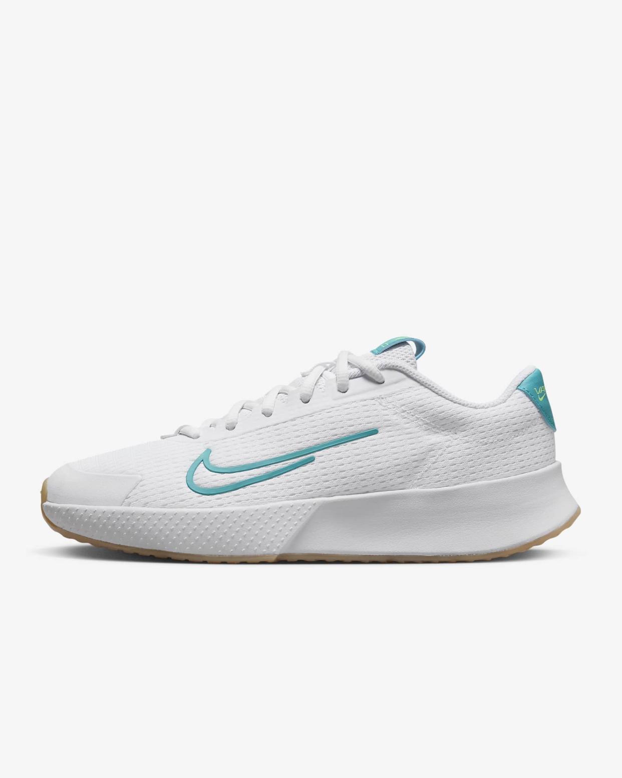 <p><a href="https://go.redirectingat.com?id=74968X1596630&url=https%3A%2F%2Fwww.nike.com%2Ft%2Fnikecourt-vapor-lite-2-womens-hard-court-tennis-shoes-xF3fQg%2FDV2019-103&sref=https%3A%2F%2Fwww.cosmopolitan.com%2Fstyle-beauty%2Ffashion%2Fg45812281%2Fbest-tennis-shoes-for-women%2F" rel="nofollow noopener" target="_blank" data-ylk="slk:Shop Now;elm:context_link;itc:0;sec:content-canvas" class="link rapid-noclick-resp">Shop Now</a></p><p>NikeCourt Vapor Lite 2</p><p>$80.00</p>