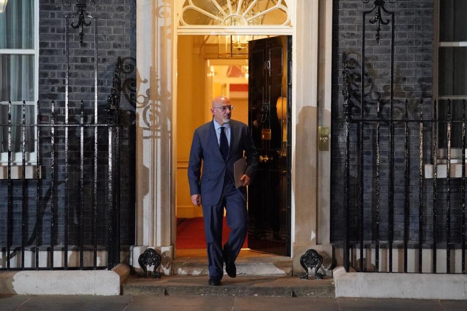 New Chancellor of the Exchequer Nadhim Zahawi (Dominic Lipinski/PA) (PA Wire)