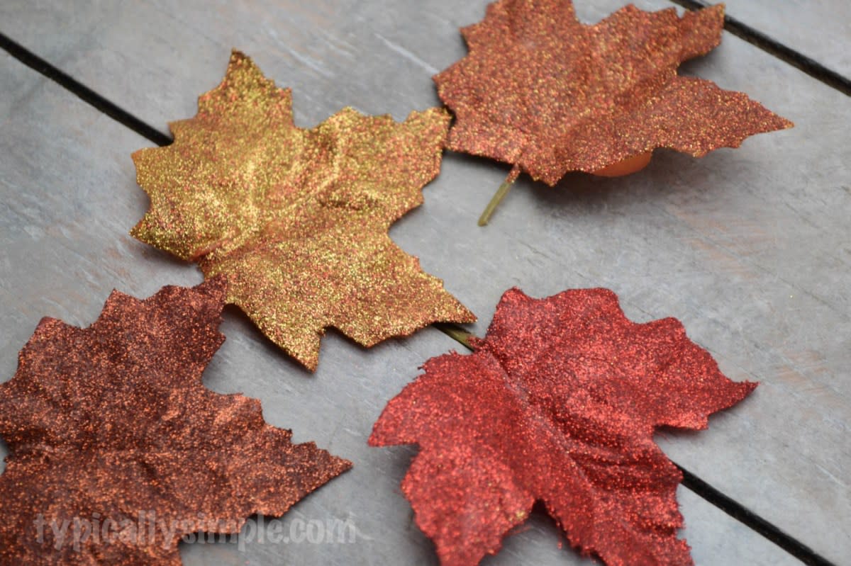 <p>Typically Simple</p><p>I love this sparkly fall craft project. You can find it at <a href="http://typicallysimple.com/glittered-fall-leaves-diy/" rel="nofollow noopener" target="_blank" data-ylk="slk:Typically Simple;elm:context_link;itc:0;sec:content-canvas" class="link rapid-noclick-resp">Typically Simple</a>.</p>