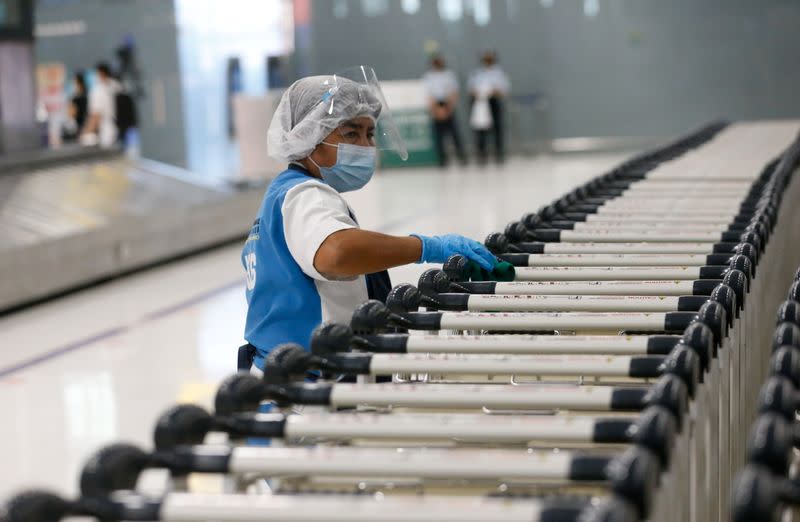 Bangkok's main airport holds drill to test its readiness before reopening