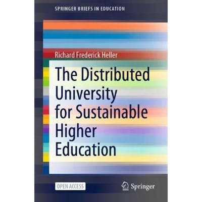 Cover of book 'The Distributed University'