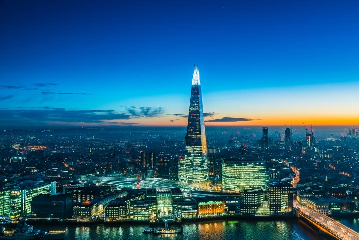 The Shard, the tallest building in the UK – and one of the many things to see in London  (Getty Images)