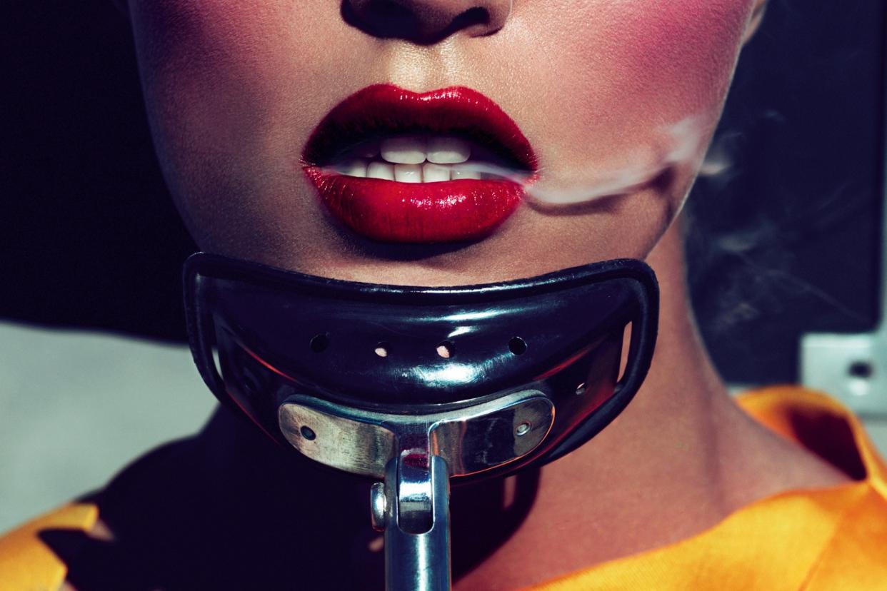 The pair are renowned for their digitised augmentation of images and strong female subjects: Mert Alas & Marcus Piggott