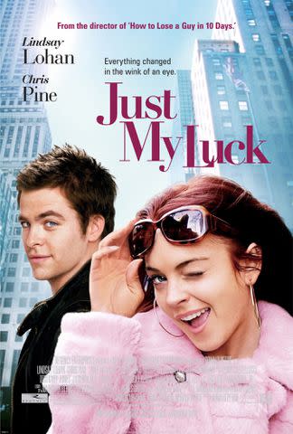 <p>0th Century Fox/Kobal/Shutterstock </p> <em>Just My Luck</em> movie poster