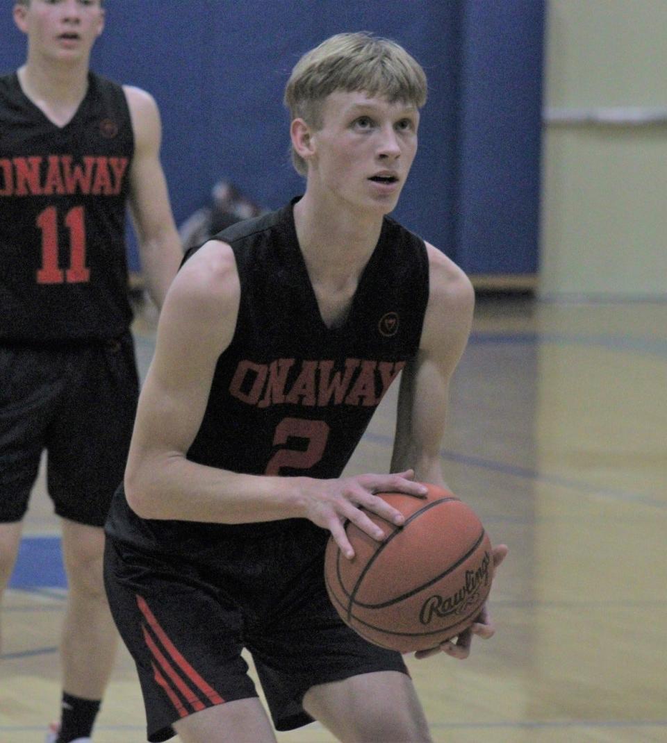 Onaway senior Jadin Mix helped lead the Cardinals to a fourth consecutive district title and also earned Associated Press Division 4 all-state honorable mention accolades.