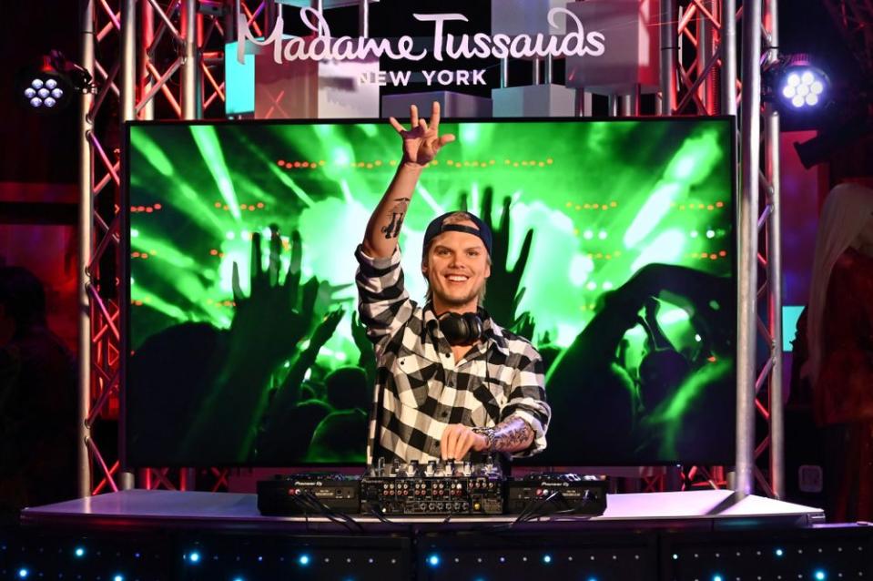 NEW YORK, NEW YORK - OCTOBER 02: Avicii Figure Reveal At Madame Tussauds New York on October 02, 2019 in New York City. (Photo by Astrid Stawiarz/Getty Images  for Madame Tussauds New York)
