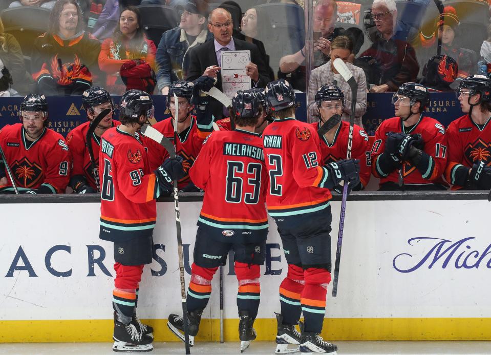 The Coachella Valley Firebirds will begin the 2024 Calder Cup Playoffs this week.