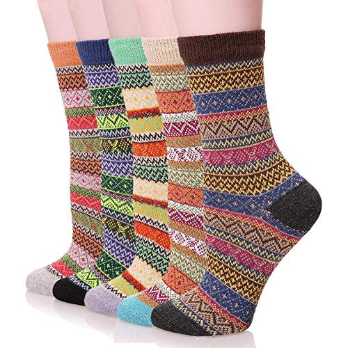 The Original Toasty Toes Ultimate Alpaca Socks for Cold Feet - Unisex for  Men and Women, Crew