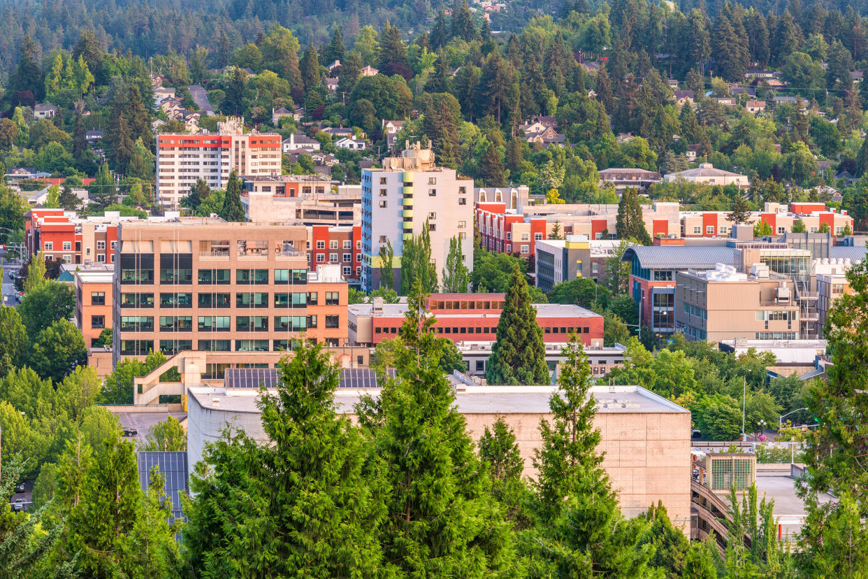 Eugene, Oregon, USA Skyline (Sean Pavone / Getty Images)