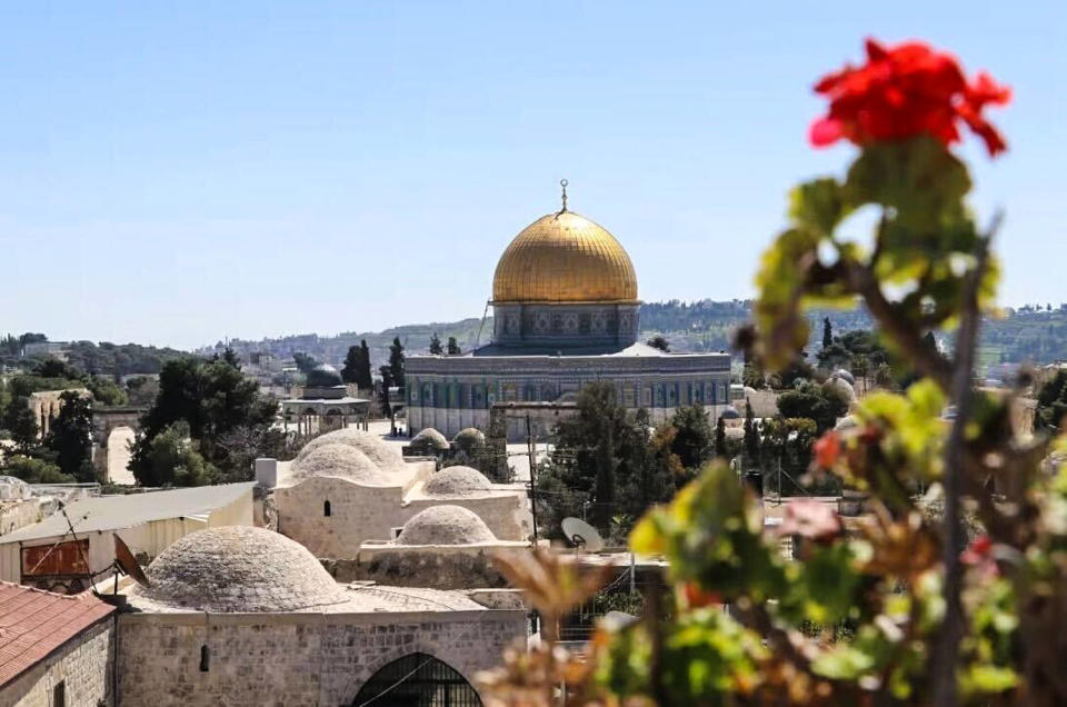 The Al Aqsa Compound. (Chantal Da Silva / NBC News)