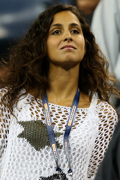 Long-term girlfriend of Rafael Nadal.