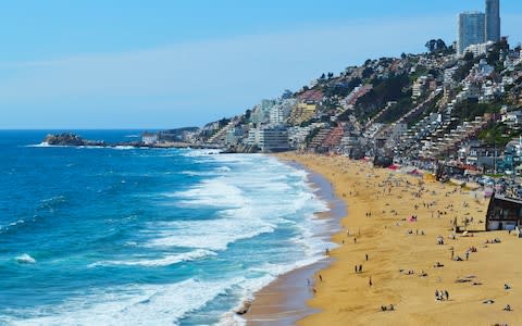 Renaca beach, Vina del Mar - Credit: iStock