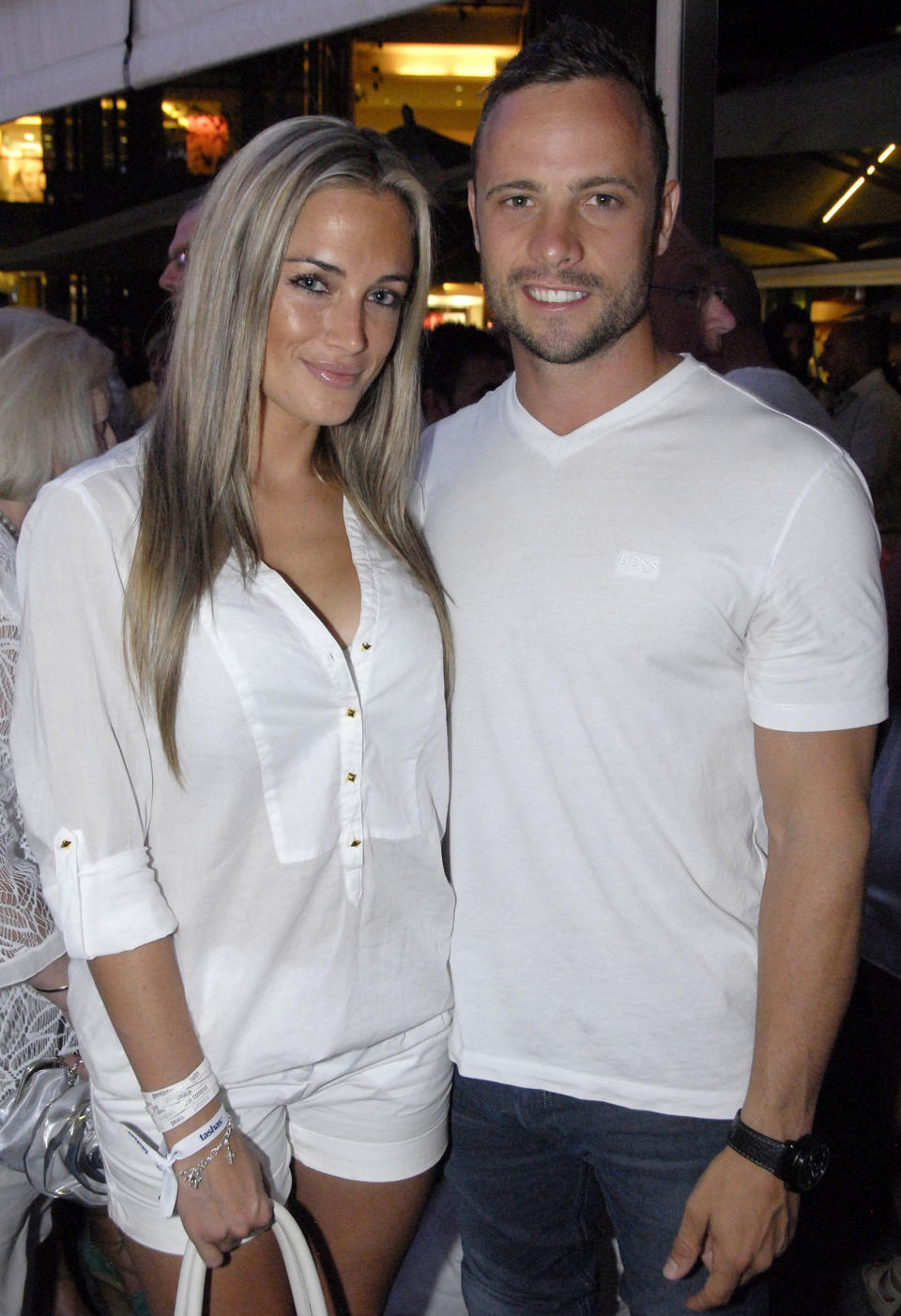 Oscar Pistorius and Reeva Steenkamp (Waldo Swiegers / Getty Images)