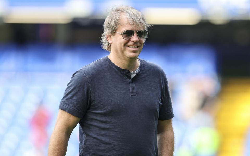 US investor Todd Boehly at Stamford Bridge - GETTY IMAGES