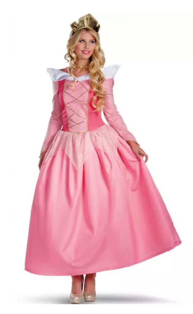 disney costume, princess costume adult, adult costume, adult disney princess costume, disney cosplay, cosplay, sleeping beauty, sleeping beauty cosplay