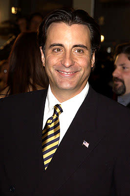 Andy Garcia at the Westwood premiere of Warner Brothers' Ocean's Eleven