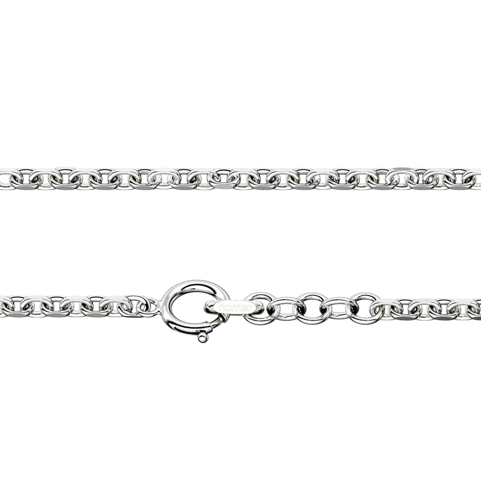 <p><strong>Homer</strong></p><p>homer.com</p><p><strong>$390.00</strong></p><p><a href="https://www.homer.com/collections/shop/products/diamond-cut-trace-chain-m-silver-1?variant=39665760763955" rel="nofollow noopener" target="_blank" data-ylk="slk:Shop Now;elm:context_link;itc:0;sec:content-canvas" class="link ">Shop Now</a></p><p>Jewelry for men will continue to grow in popularity according to DeLeon. Frank Ocean's Homer brand is sure to please. </p>