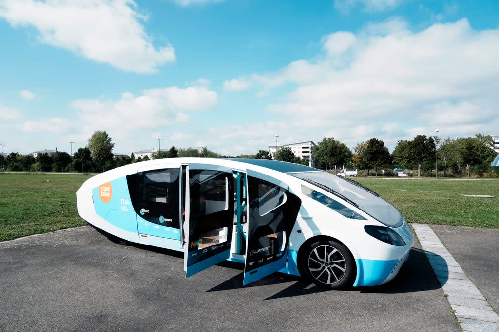 France Solar Van (Copyright 2021 The Associated Press. All rights reserved)