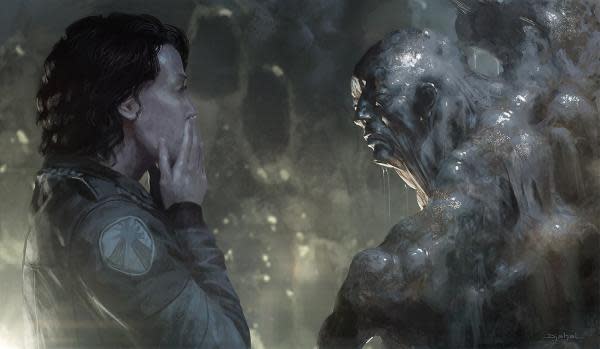 Concept art de Alien 5, por el artista DjahaL