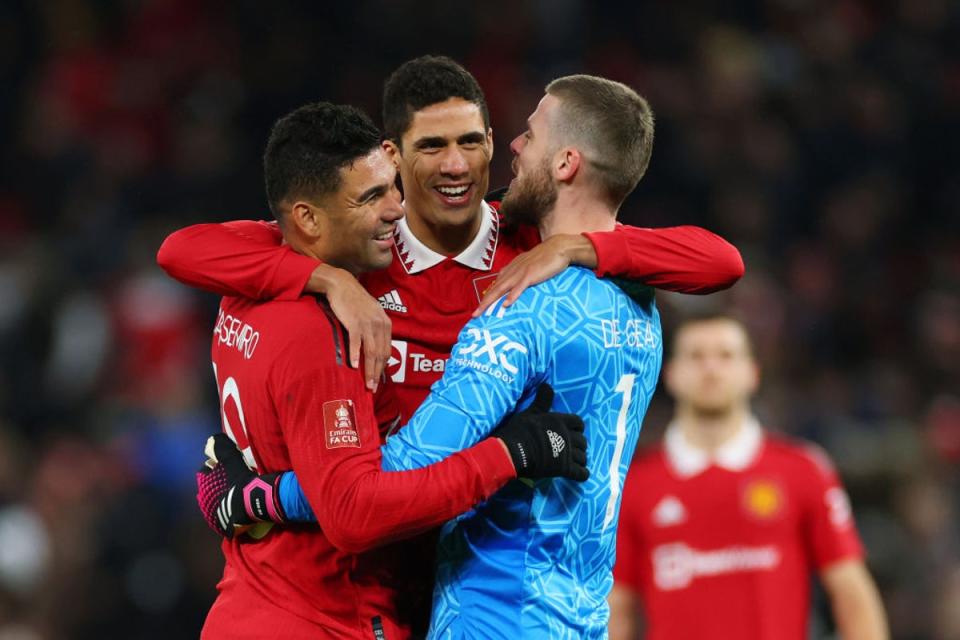 Varane and Casemiro have transformed United since arriving from Real Madrid (Getty Images)