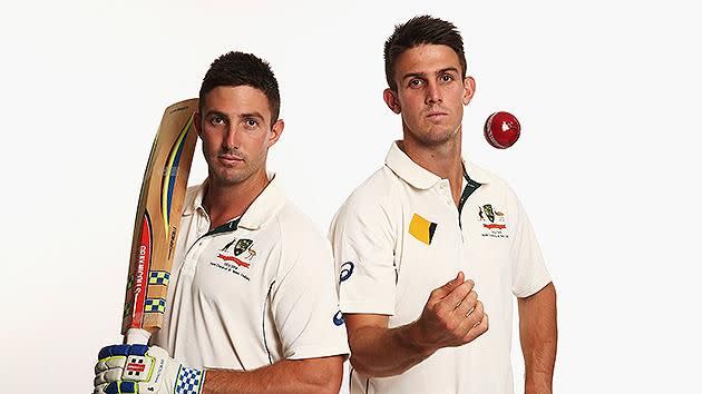 The Marsh brothers. Pic: Getty