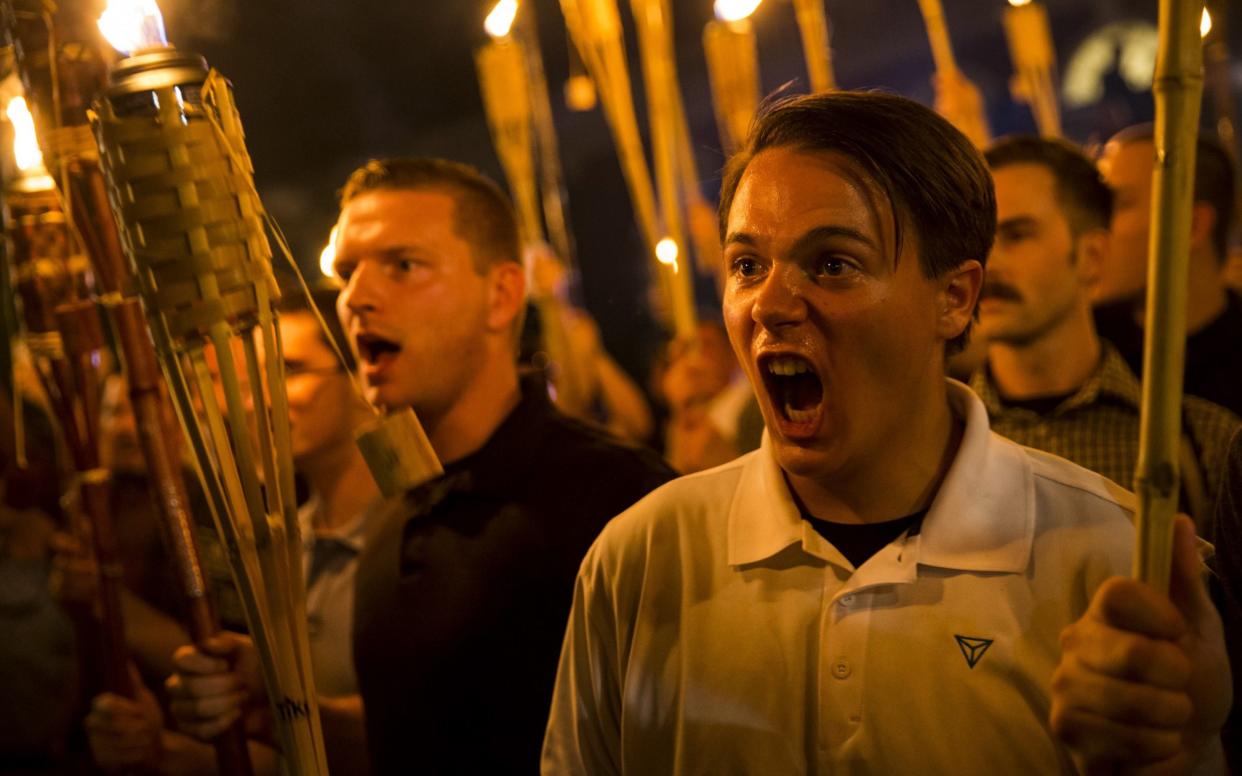 The website said traffic had increased since a violent white nationalist rally in Charlottesville - Getty Images Contributor