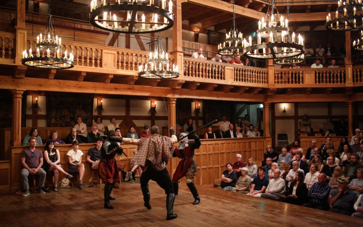 Katie Little, Brandon Carter, and Zoe Speas in Richard III at Blackfriars Playhouse, Staunton, VA  - Miscellaneous Media Photography