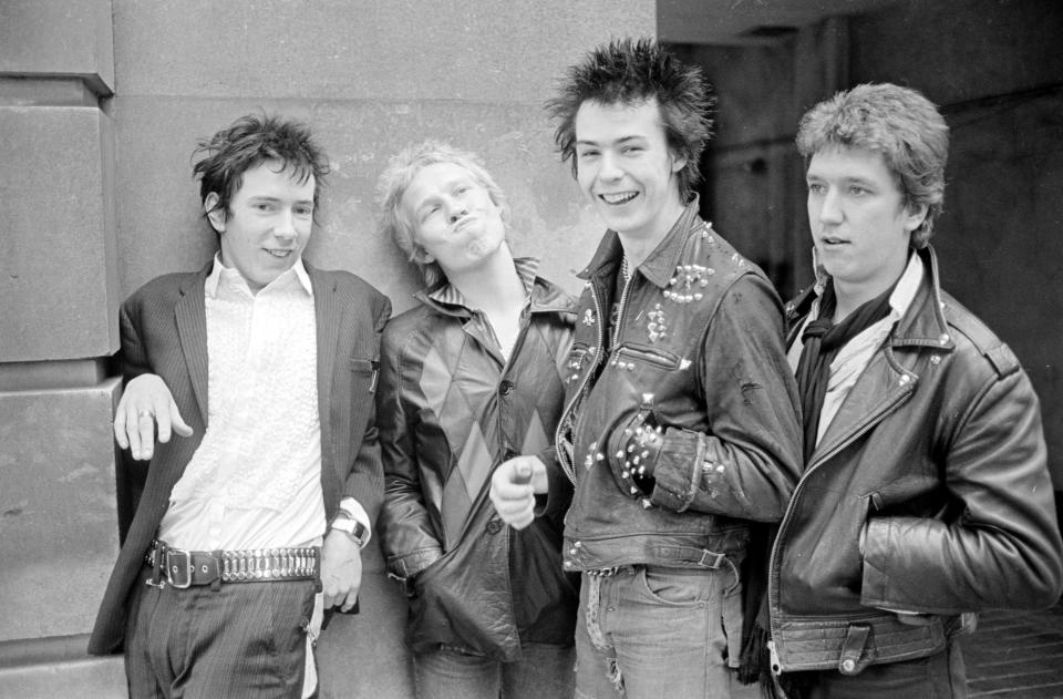 The Sex Pistols were active for just three years in the 1970s, but left a huge impact on the music business. (Mirrorpix/Getty)