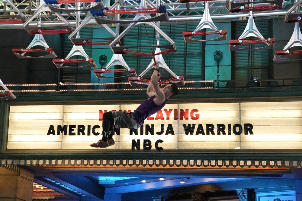Jonathan Godbout of Sterling, a Worcester State University student, will be headed to the "American Ninja Warrior" finals.